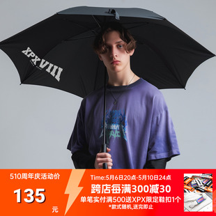 UMBRELLA REVERSE 团队印花直杆长柄双层反向雨伞 周柏豪 XPX