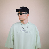 车花团队标志短袖 XPX 周柏豪 T恤