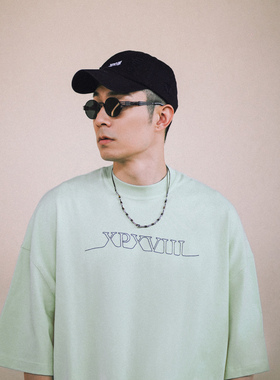 XPX 周柏豪 车花团队标志短袖T恤