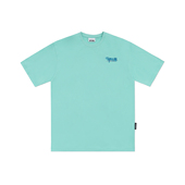 周柏豪 WASHED EFFECT XPX 背部团队印花简约圆领短袖 T恤