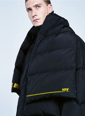 XPX 周柏豪 PUFFED SCARF 充绒夹棉加厚保暖围巾