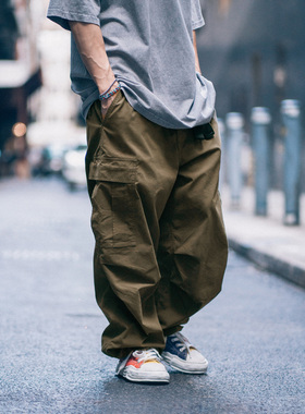 XPX 周柏豪 LOOSE FIT CARGO PANT 休闲宽松工装裤