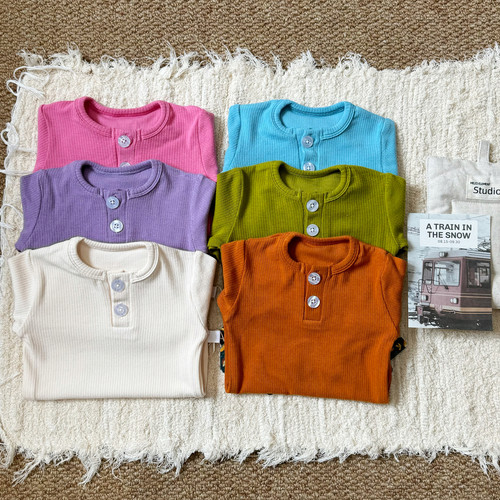 mar祖国版长袖包屁衣纯色宝宝男宝女宝四季款哈衣爬服三角哈衣