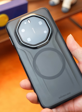 适用华为mate80rs手机壳新款磁吸半透明磨砂保护壳原装全包防摔mate80rs非凡大师保护套高级简约mate80rs外壳