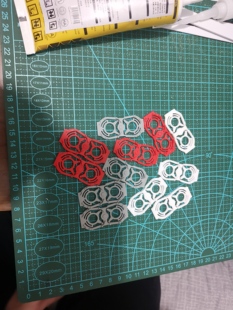 自制同诗S3剃须刀压片3d打印配件冰暴替换刀片刮胡刀配件双刀头