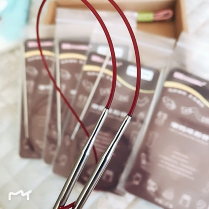 潮钩牌一体环针406080100120厘米循环针织毛衣针编织工具套装