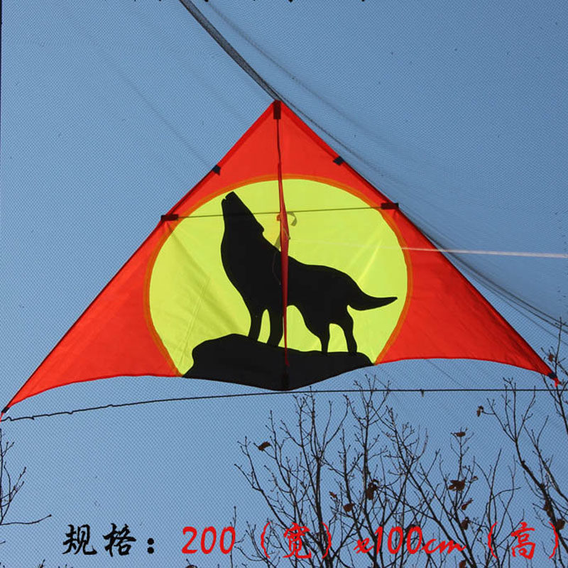 潍坊风筝鲁缘风筝店现代风筝新款狼图腾风筝狼王风筝