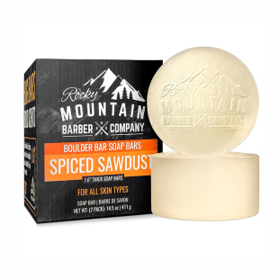 木质辛香 Mountain 男士 多效洗发沐浴皂清洁保湿 美国 2块装 Rocky