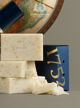 Caswell Massey-深层去角质死皮滑嫩锁水保湿身体磨砂沐浴皂 180g