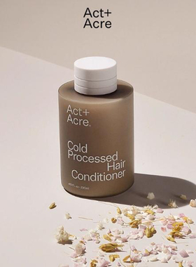 Act Acre-水份平衡弹性强韧改善毛躁补水滋养无防腐剂护发素296ml