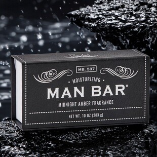 保湿 美国San Francisco 午夜琥珀男士 补水沐浴皂洁净清爽礼盒装