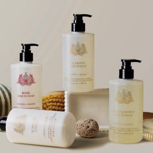 Caswell Massey-植物基底温和清洁保湿沐浴露身体乳护理礼品套装