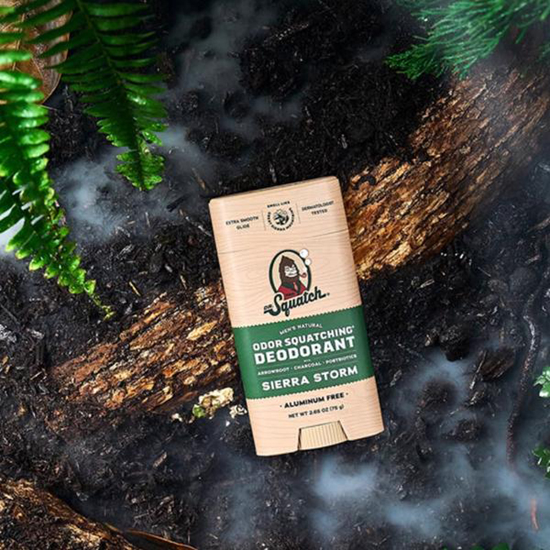 Dr. Squatch-Sierra Storm葛根粉木炭后生元止汗巨杉香持久除臭棒