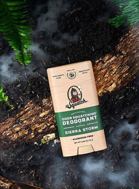 Dr. Squatch-Sierra Storm葛根粉木炭后生元止汗巨杉香持久除臭棒