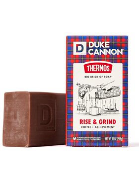 Duke Cannon-膳魔师联名限量版男士沐浴皂 咖啡香晨醒劲爽 超大块