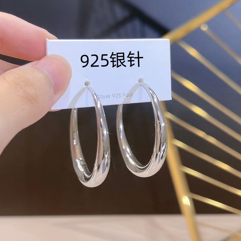 大圆圈圆环耳环女欧美夸张