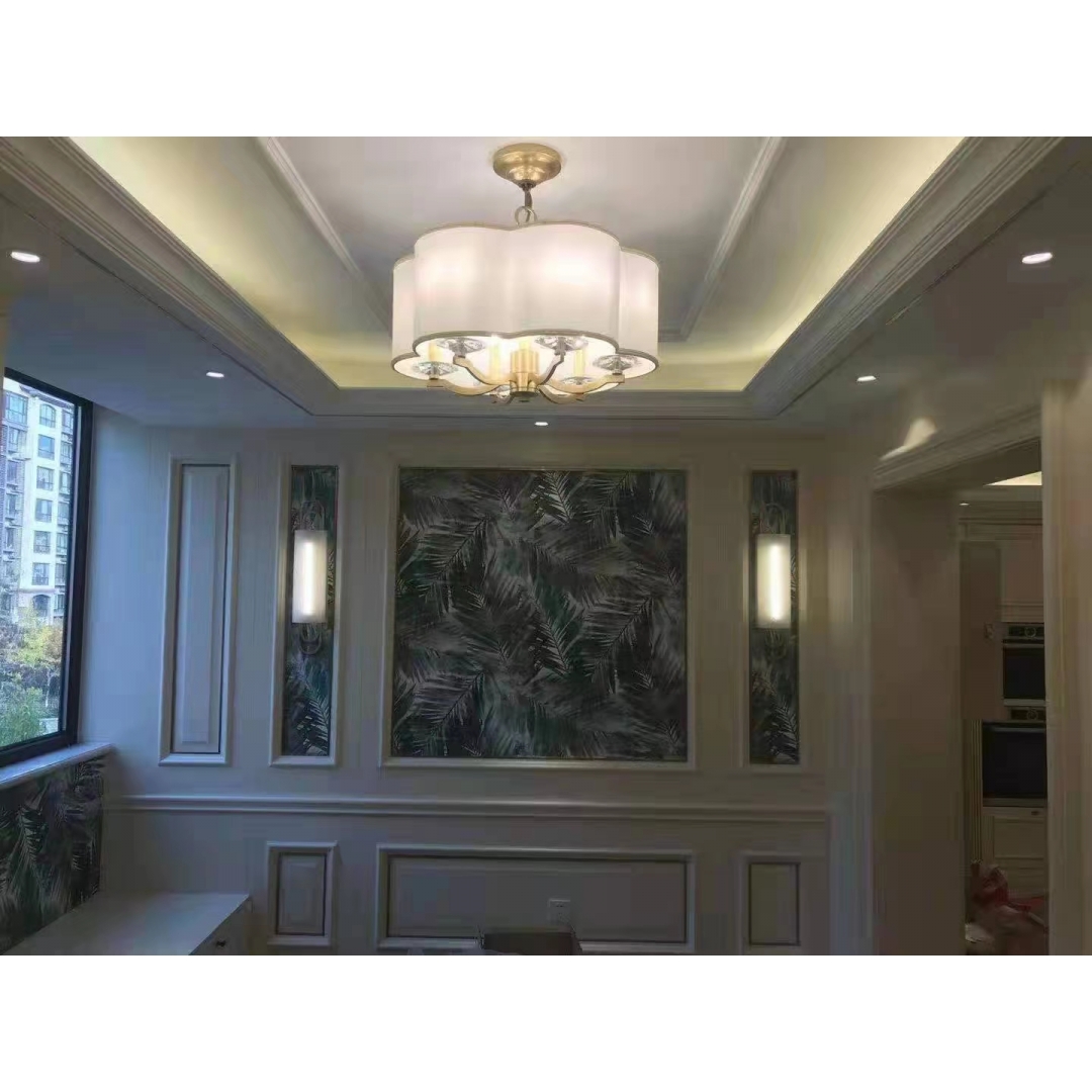 品牌全铜美式简约卧室灯  书房灯  小美式  简美  轻奢高端水晶