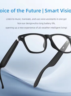 AI Translation Smart Glasses Bluetooth Sunglasses Assistant