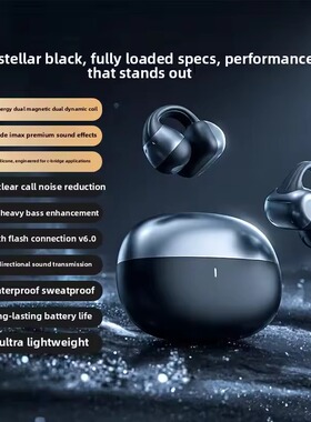 EarClip AI Translation Bluetooth Earphone Translator earbuds