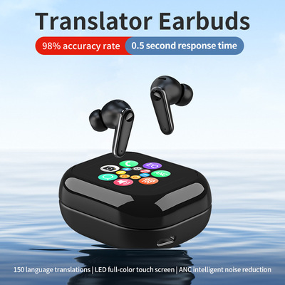 AI Bluetooth translation earphones  OWS sports headphones