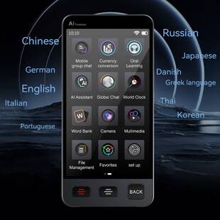 Portable M80 Pro Translator Translating Offline Translation