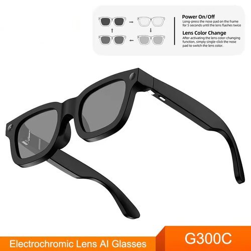 AI translator Electrochromic Lenses Smart Glasses 8MP Camera