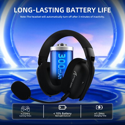 Wireless Headset bluetooth 2.4G 3.5Mm Wired Gaming Headphone