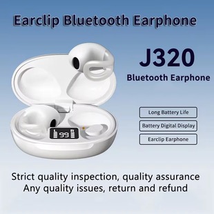 Earclip Bluetooth Earphone Light Weight Headphone Android