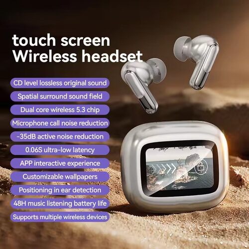 ENC Wireless Earbuds Bluetooth5.3 Noise Cancelling Earphones