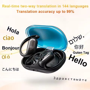 LuminousSand Translator Earbud Earphone Language Translation