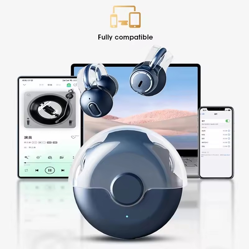 Wireless Bluetooth5.3 Earphones Earclip TWS Bone Conduction