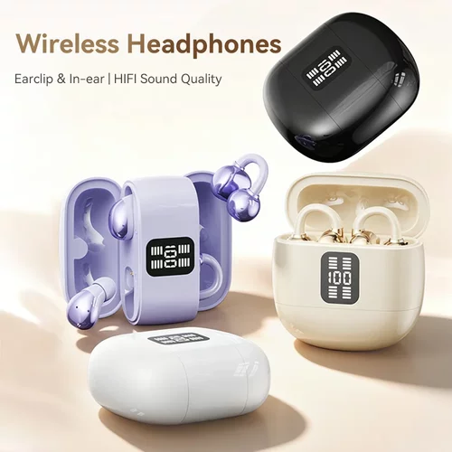Twin Headphone Bluetooth Headset Game Sleep earbuds earphone