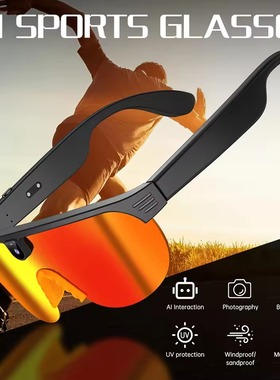 Smart Glasses 8MP Camera HD Color AI Smart Glasses Bluetooth