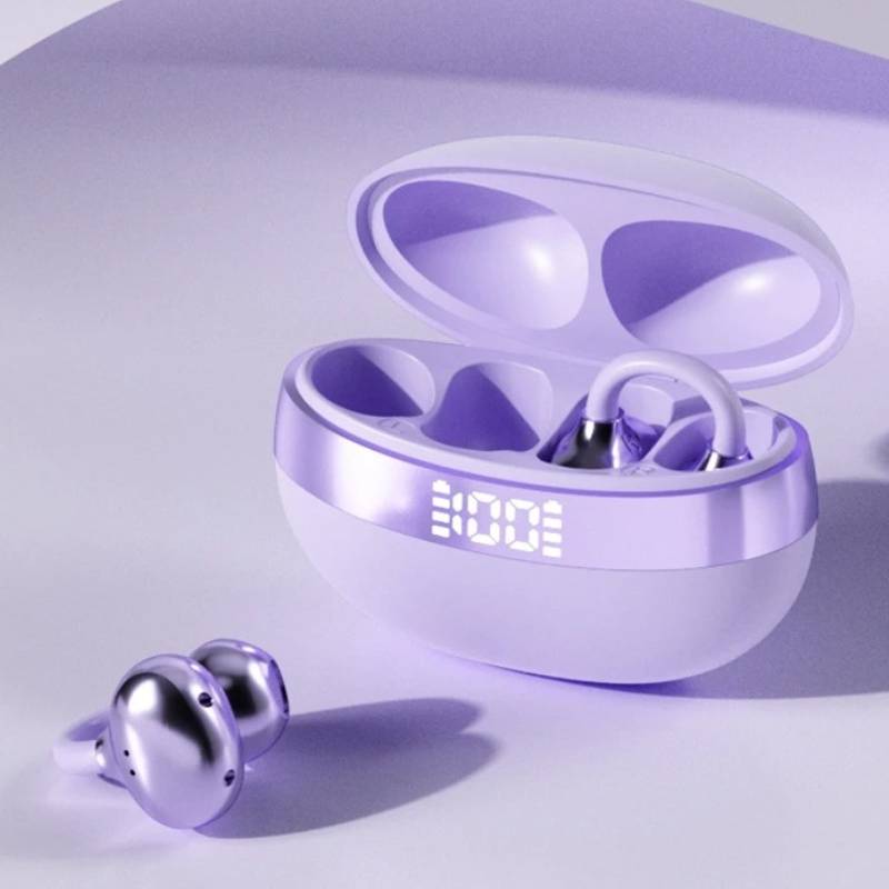 AI Translation ear Clip Bluetooth Headphones TWS earbuds