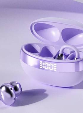 AI Translation ear Clip Bluetooth Headphones TWS earbuds