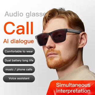 Smart Glasses AI Translation Glasses Bluetooth Earphones