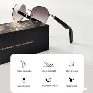 Make Sunglasses Calls Music Glasses Smart Audio Bluetooth