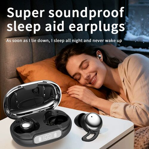 AI translator Sleep Earbuds Headphone Noise Blocking Headset