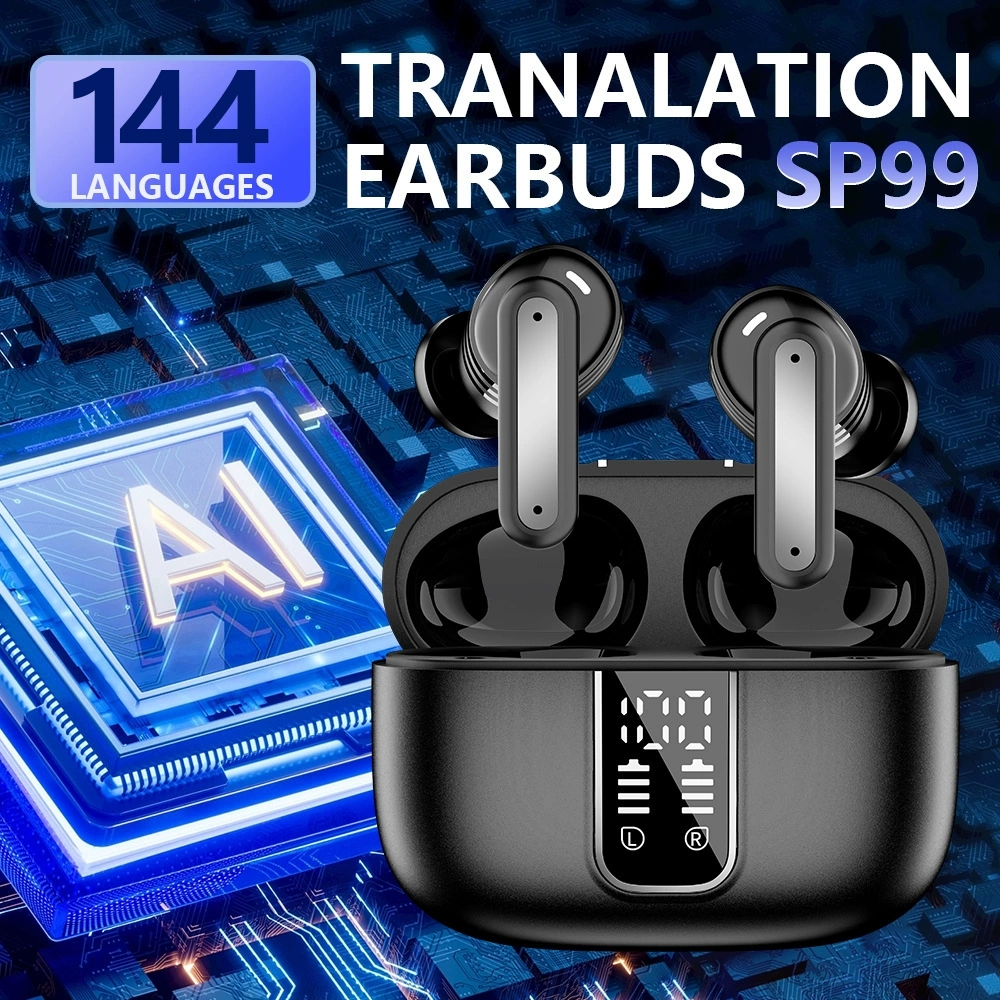 Simultaneous interpretation translation headphone translator