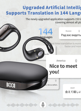 XG22 AI Translator Earbuds Headphones  Bluetooth Earphones