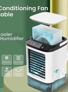 Portable AirConditioner AirCooler  Water Tank Fan Humidifier