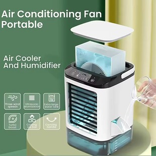 Portable AirConditioner AirCooler  Water Tank Fan Humidifier