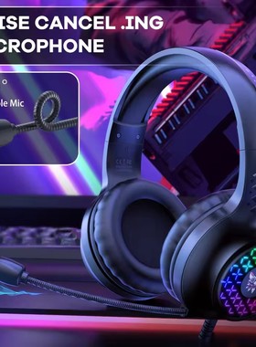 Gaming Headphone Wired Headset For PS4 PS5 XBOX PC Gamer