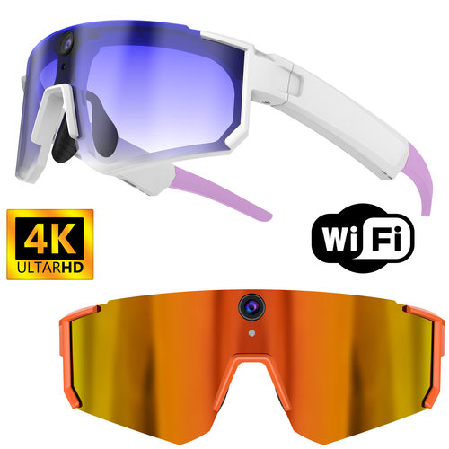 AI Smart Glasses 8MP Camera Sports Sunglasses translator
