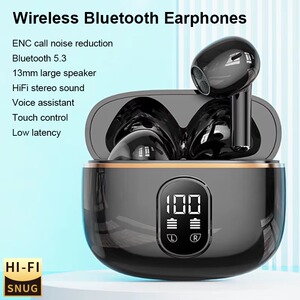 Bluetooth Earphone Pro4-Plus Wireless Headphone HiFi Music