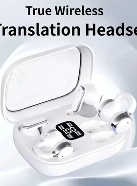 Couple Translation Earbuds Bluetooth AI Translator Headsets