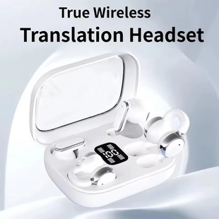 Couple Translation Earbuds Bluetooth AI Translator Headsets