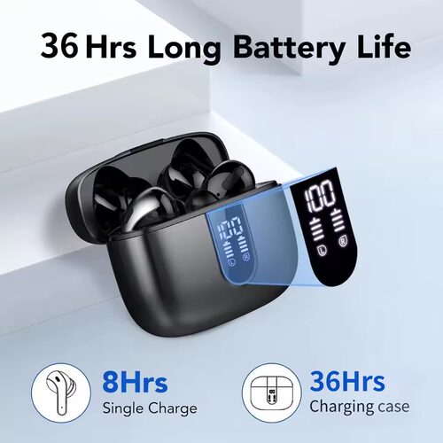 Wireless Noise Reduction ENC Earbuds bluetooth headphones