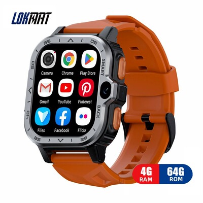 LOKMAT APPLLP4 MAX Android Smart Watch Phone Fitness Tracker