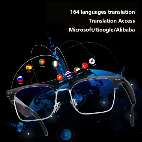 AI Translation Languages Sunglasses translator earbuds